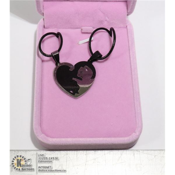 NEW CAT YING AND YANG NECKLACES