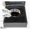 Image 1 : NEW MENS STAINLESS STEEL RING SIZE 10