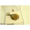 Image 1 : NEW AGATE AND STERLING SILVER PENDANT