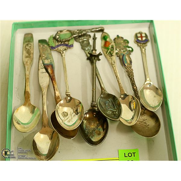 MARKED STERLING SILVER SPOONS