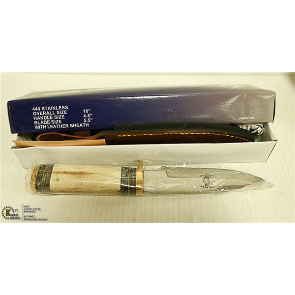 NEW BONE COLLECTOR STAINLESS STEEL HUNTING KNIFE