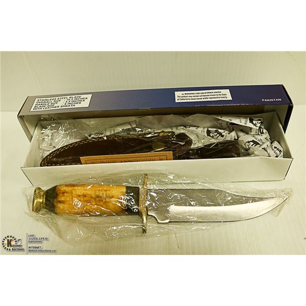 NEW BONE COLLECTOR 440 STAINLESS STEEL HUNTING