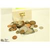 Image 1 : OVER 25 OLD COINS IN BOX.