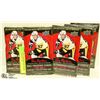 Image 1 : 5 UNOPENED TIM HORTONS UPPER DECK CARDS 2017-18