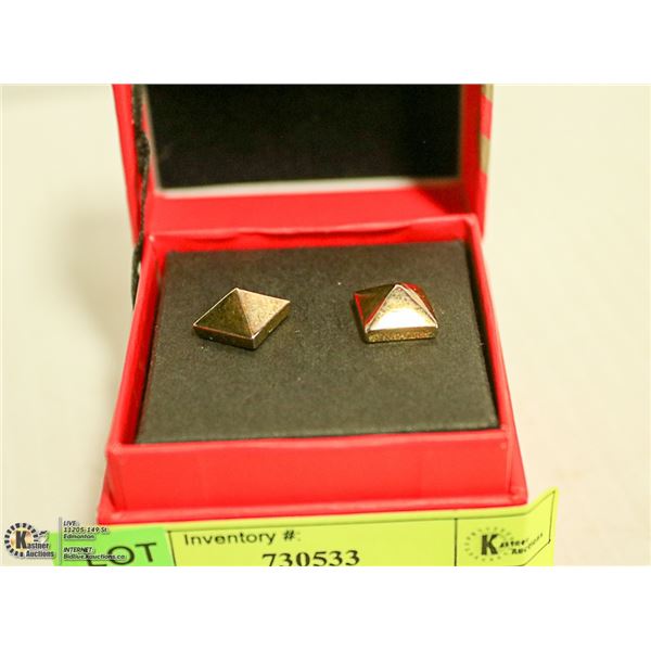 NEW WATERFORD REBEL GOLD ELLA STUD EARRINGS