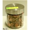 Image 1 : JAR OF PENNIES