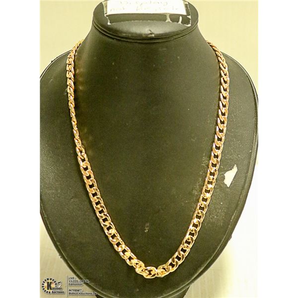 GOLD PLATED 24" CHAIN