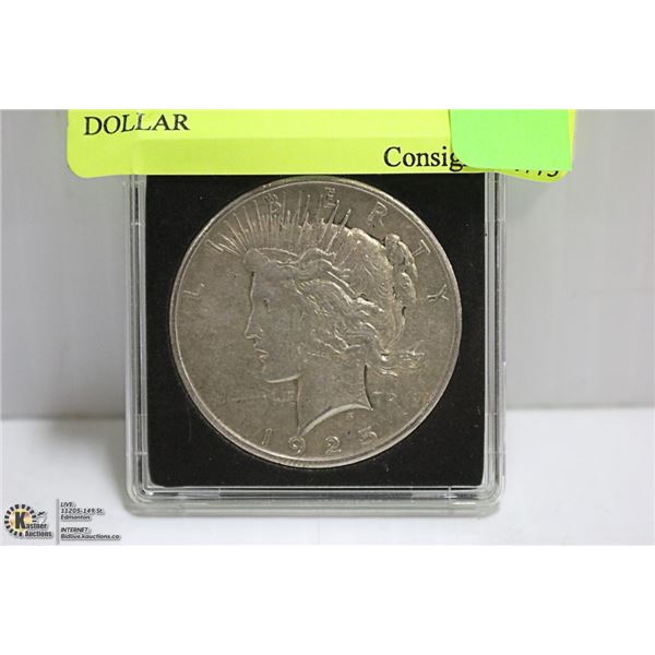 1925 USA 90% SILVER PEACE DOLLAR