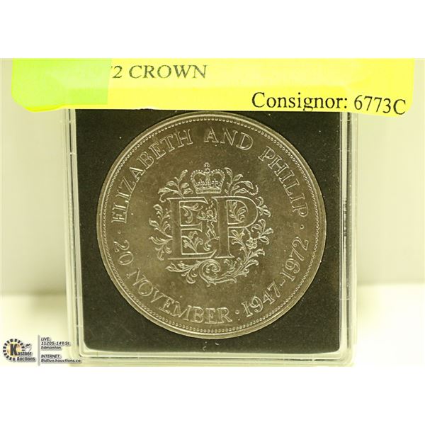 QUEEN ELIZABETH AND PHILIP 1947-1972 CROWN