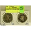 Image 1 : 1968 & 1970 KLONDIKE DOLLARS