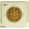 Image 1 : 1967 $20 GOLD COIN MONUMENT MEDAL