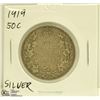 Image 1 : 1919 CANADIAN SILVER 50 CENT COIN