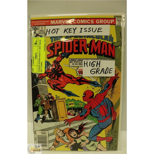 PARKER SPIDER MAN # 1 KEY ISSUE HOT COMIC