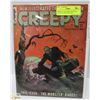 Image 1 : CREEPY # 10 SCARCE FRAZETTA COVER 1ST BRUNNER ART