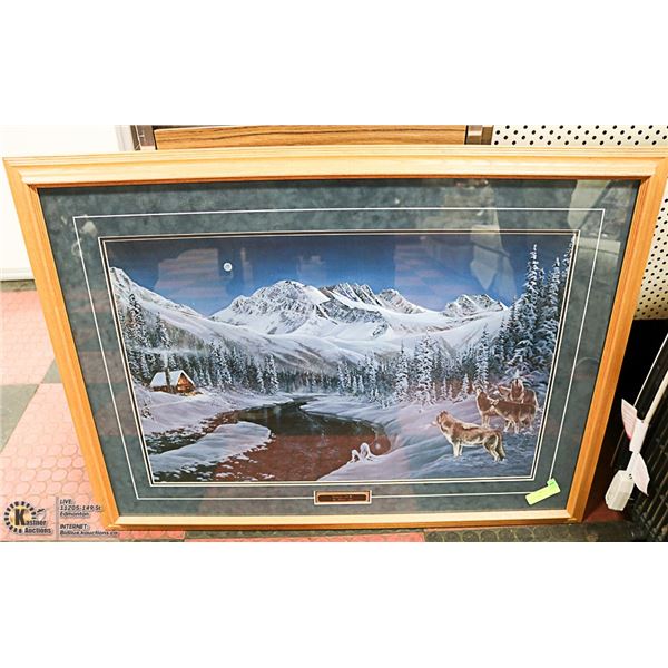 ART BY ANDREW KISS,PROFESSIONALLY FRAMED/MATTED REPRINT