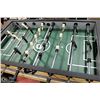 Image 2 : FOOSEBALL TABLE W/EXTRA REPLACEMENT PARTS