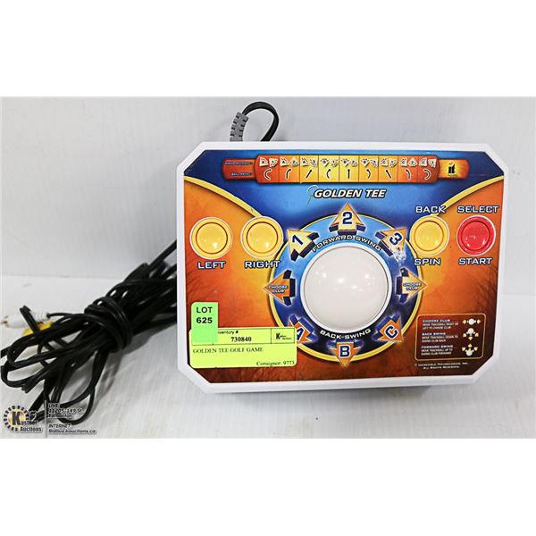 GOLDEN TEE GOLF GAME