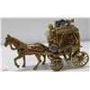 Image 1 : UNIQUE LIGHTER HORSE WITH CARRIAGE VICTORIAN