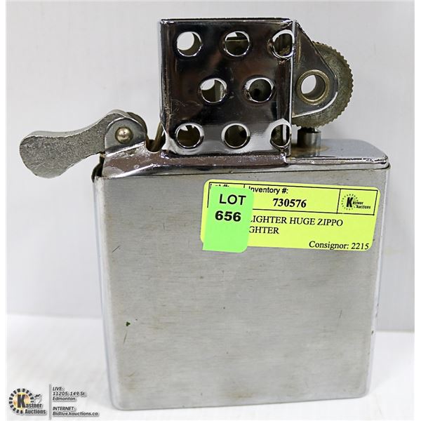 UNIQUE LIGHTER HUGE ZIPPO STYLE LIGHTER