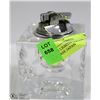 Image 1 : UNIQUE LIGHTER SQUARE GLASS DICE BASE JAPAN