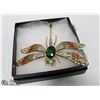 Image 1 : DRAGONFLY RHINESTONE BROOCH