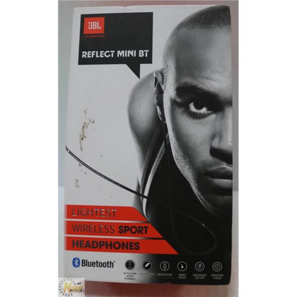 JBL REFLECT MINI BLUETOOTH SPORT HEADPHONES