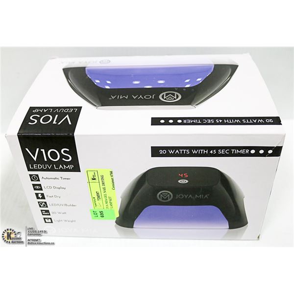 NEW JOYA MIA GEL NAIL DRYING LEDUV LAMP KIT