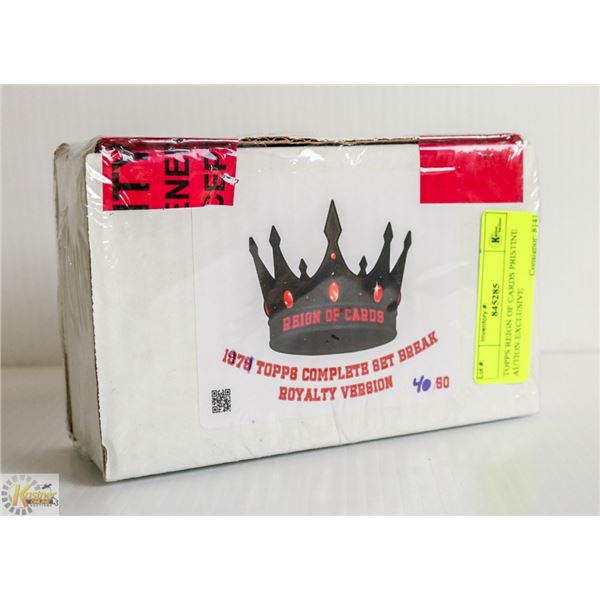 TOPPS REIGN OF CARDS PRISTINE AUCTION EXCLUSIVE
