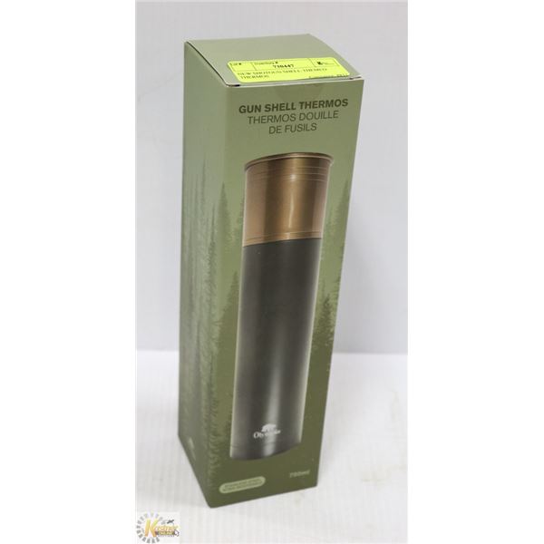 NEW SHOTGUN SHELL THEMED THERMOS