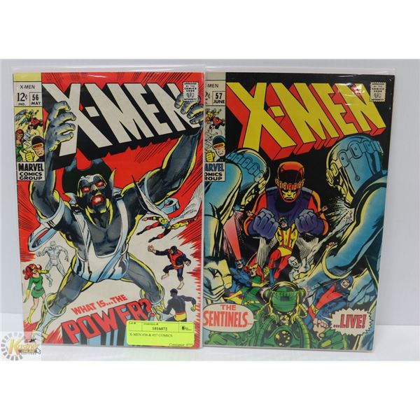 X-MEN #56 & #57 COMICS