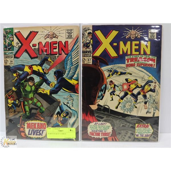 X-MEN #36 & #37 COMICS