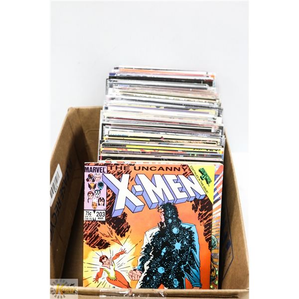 BOX OF COMICS - MARVEL DC MISC COMIC BOOKS