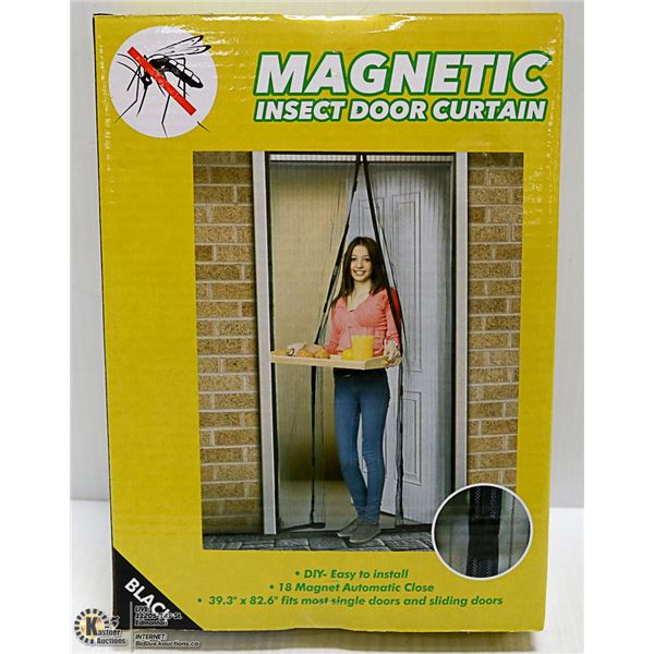 NEW MAGNETIC INSECT DOOR MESH CURTAINS