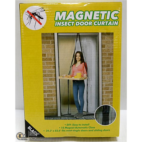 NEW MAGNETIC INSECT DOOR MESH CURTAINS
