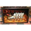 Image 1 : 1960'S VELVET ROMAN CHARIOT WALL ART