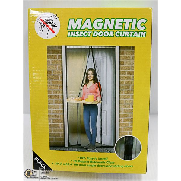NEW MAGNETIC INSECT DOOR MESH CURTAINS