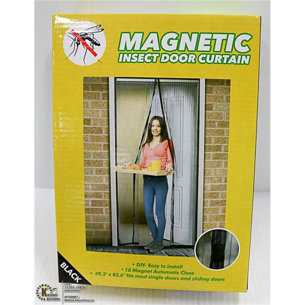 NEW MAGNETIC INSECT DOOR MESH CURTAINS