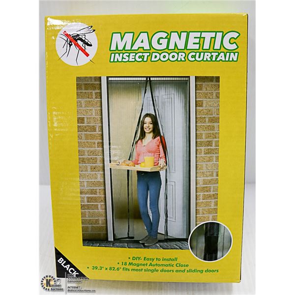 NEW MAGNETIC INSECT DOOR MESH CURTAINS
