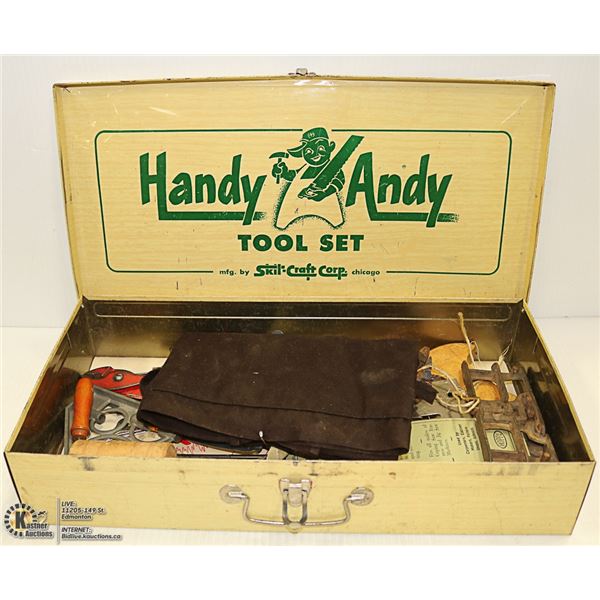 VINTAGE HANDY ANDY TOOL SET