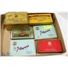 Image 1 : 5 VINTAGE CIGARETTE CASES, 1 POLISHES-ANTIQUE