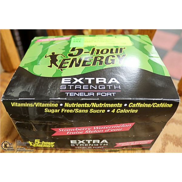 CASE OF TWELVE 5-HOUR ENERGY STRAWBERRY