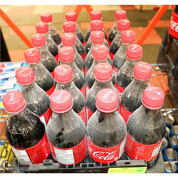 FLAT OF 24 COCA-COLA  500ML BOTTLES