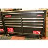 Image 2 : 9-DOORS HUSKY TOOL CHEST ON WHEELS 52" X 18" X 37"