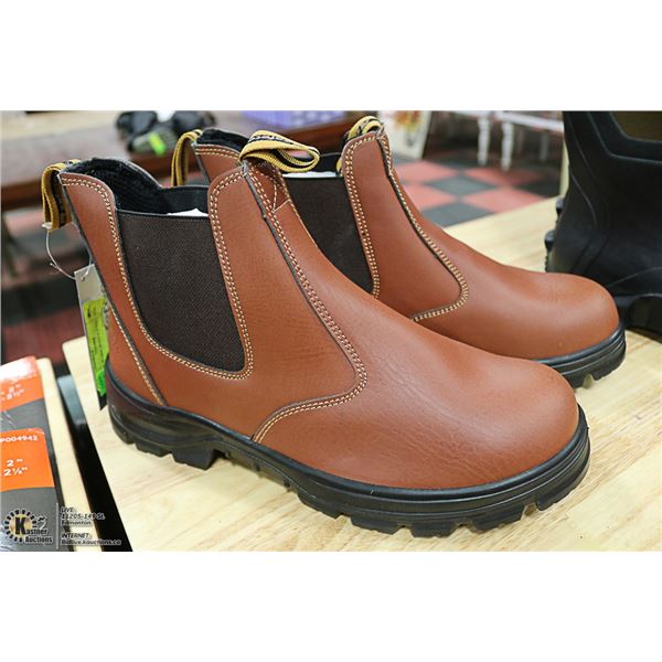 SLIP ON WORK BOOTS STEEL TOE SIZE 45