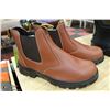 Image 1 : SLIP ON WORK BOOTS STEEL TOE SIZE 45