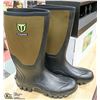 Image 1 : TIDEWE SZ 12 STEEL SHANK RUBBER.FABRIC BOOTS