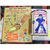 Image 1 : CRACKER JACK SIGN & TIN