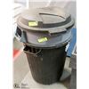 Image 1 : 2 PLASTIC GARBAGE CANS