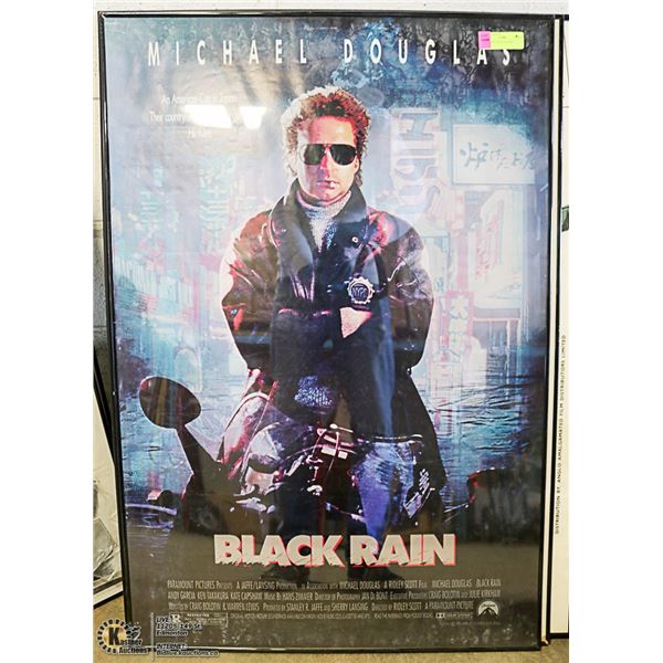 MOVIE POSTER BLACK RAIN