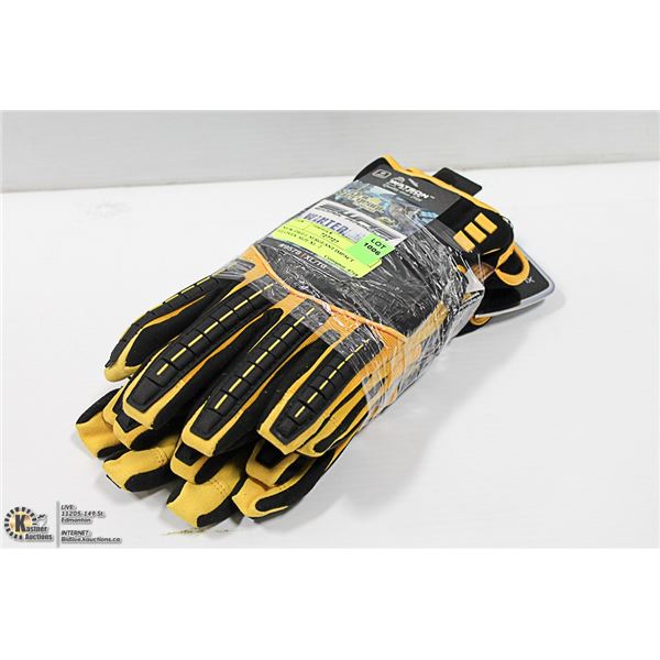 NEW DRILL SERGEANT IMPACT GLOVES. SIZE XL. 2